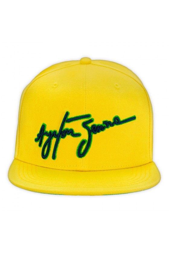 Ayrton Senna Brazil Cap