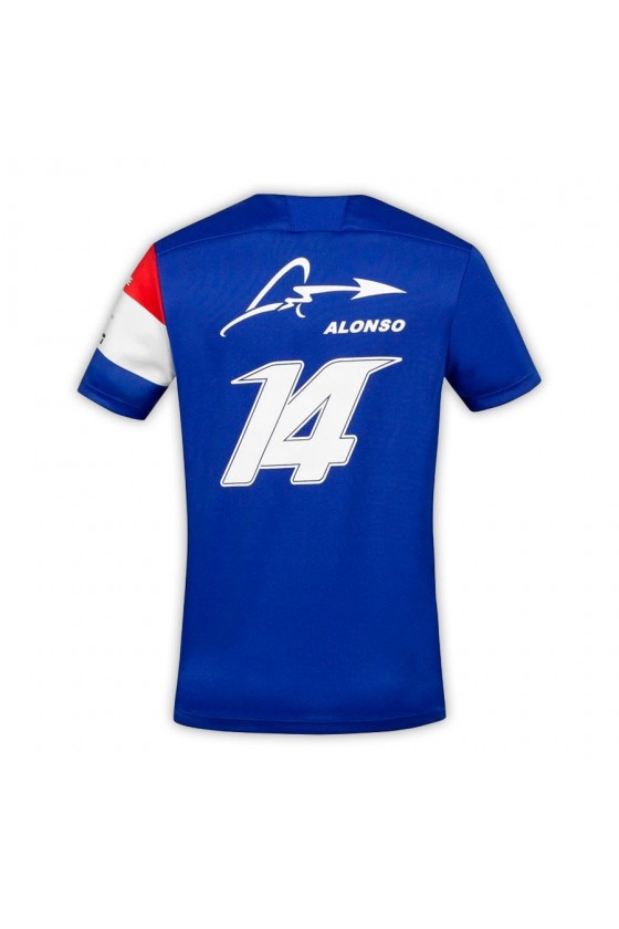 Alpine F1 Fernando Alonso 2021 Kinder T-Shirt