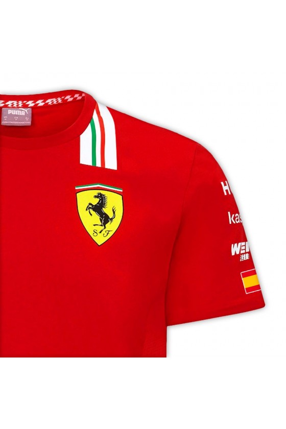 Scuderia Ferrari F1 Carlos Sainz Kids T-shirt