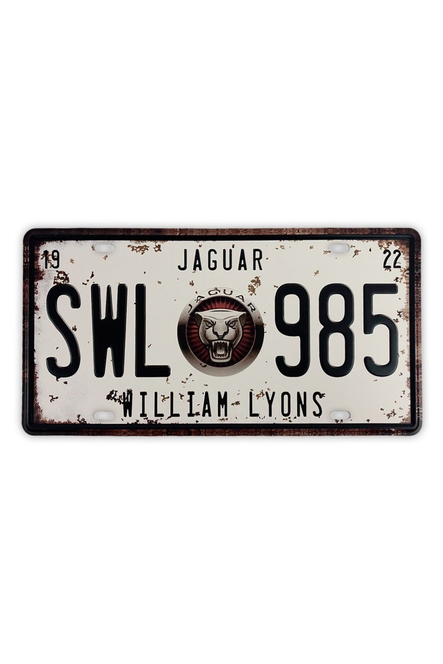 Jaguar License Plate