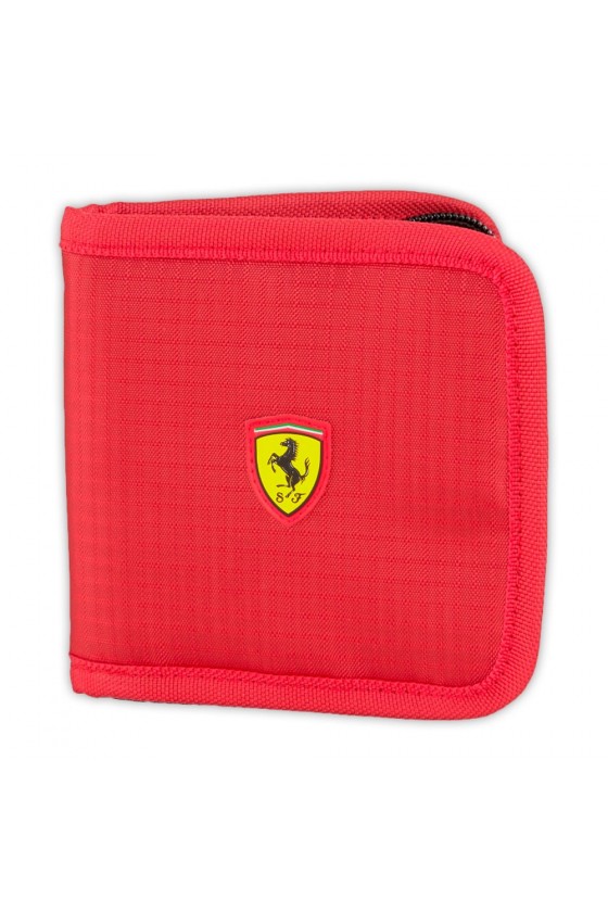 Cartera Scuderia Ferrari Roja