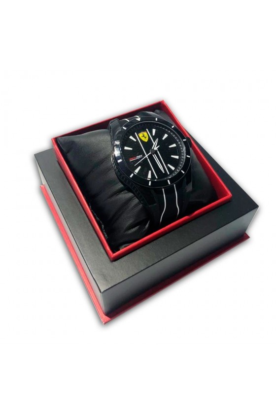Scuderia Ferrari Red Rev Schwarz / Weiß Uhr