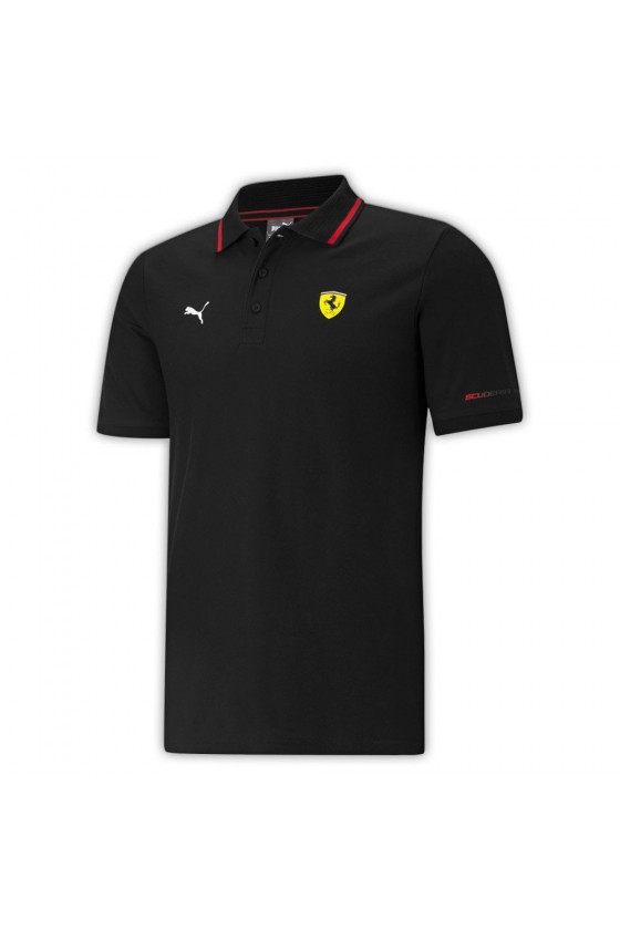 Scuderia Ferrari Race Poloshirt Schwarz