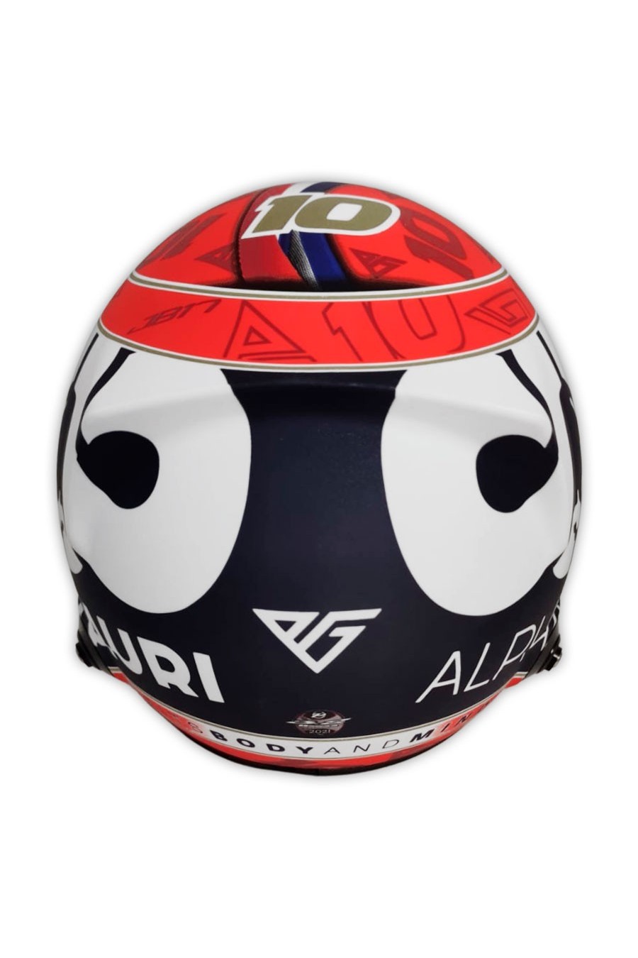 Casco Mini Helmet 1:2 Pierre Gasly 'AlphaTauri 2021'