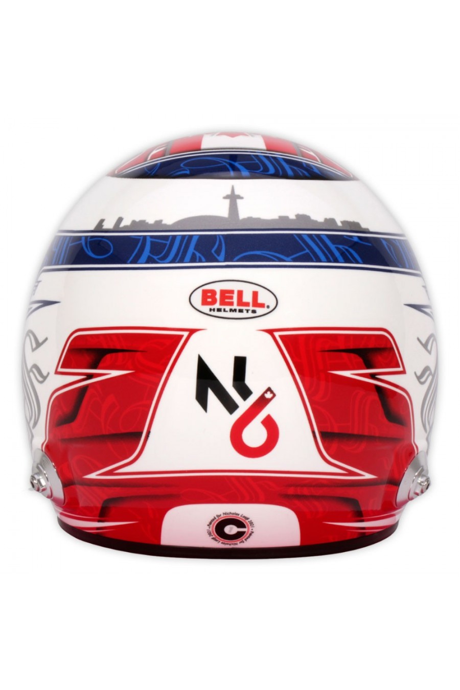 Casco Mini Helmet 1:2 Nicholas Latifi 'Williams 2021'