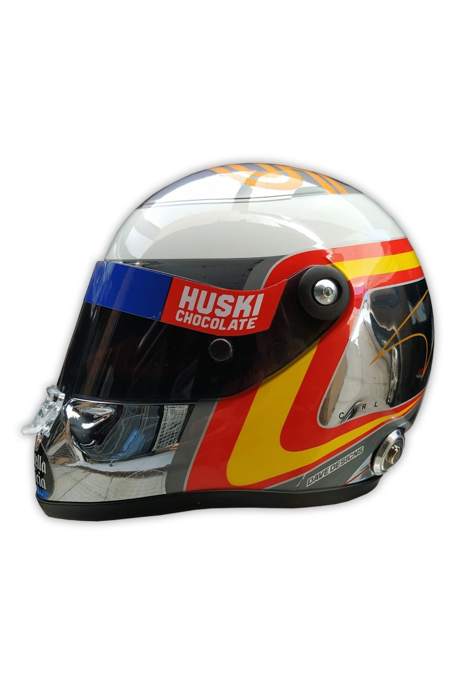 Casco Replica 1:2 Carlos Sainz 'McLaren 2019 GP Spagna'