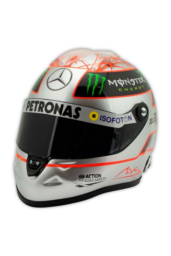 Casco Mini Helmet Escala 1:2 Michael Schumacher 2012 300 GP