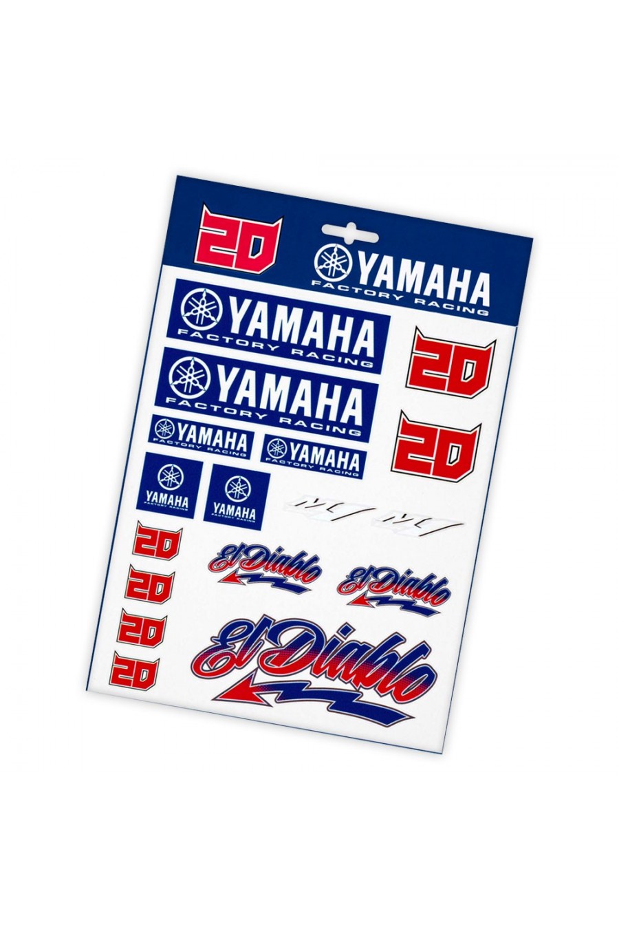 Large Stickers Pack Fabio Quartararo 20 Yamaha