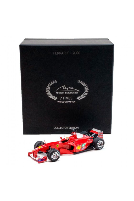 Miniatura 1:43 Coche Scuderia Ferrari F1-2000 2000 'Michael Schumacher'
