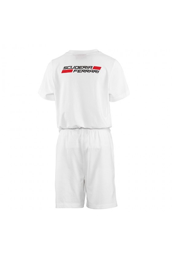 White Scuderia Ferrari Boy's Outfit