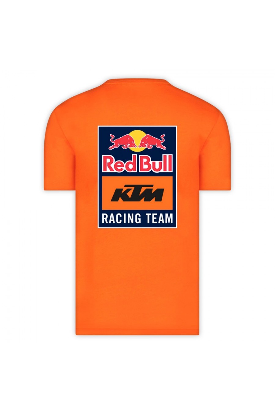 Camiseta laranja de fã de corrida Red Bull KTM