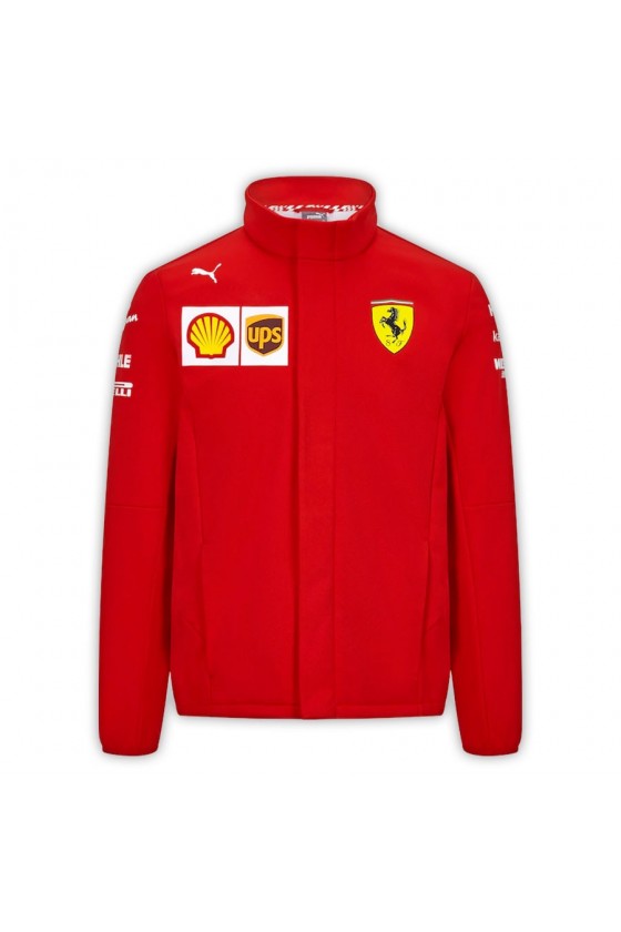 Acquista Giacca Softshell Scuderia Ferrari F1. Disponibile in rosso, uomo