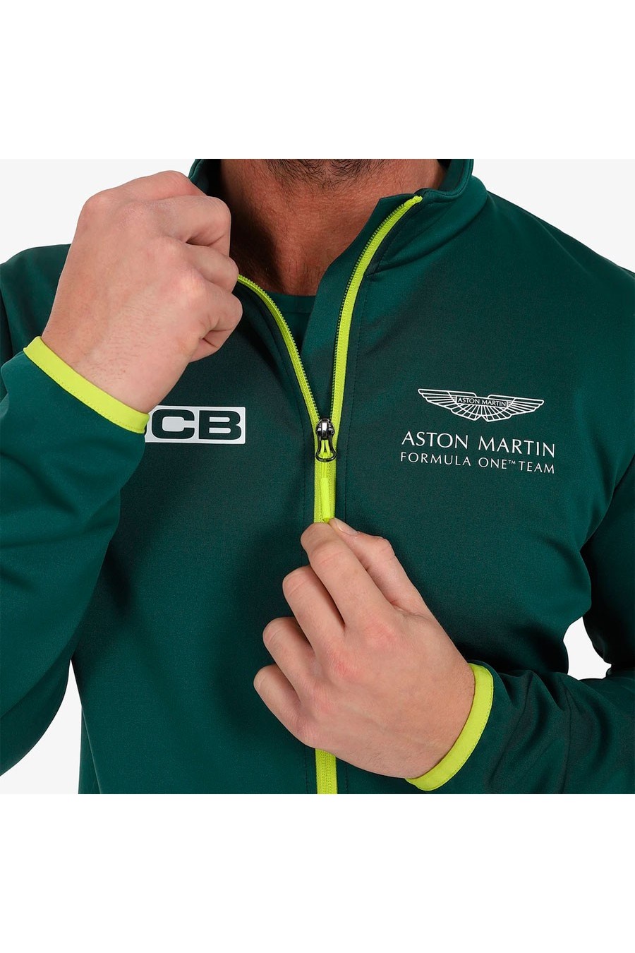 Aston Martin F1 Softshell-jacka