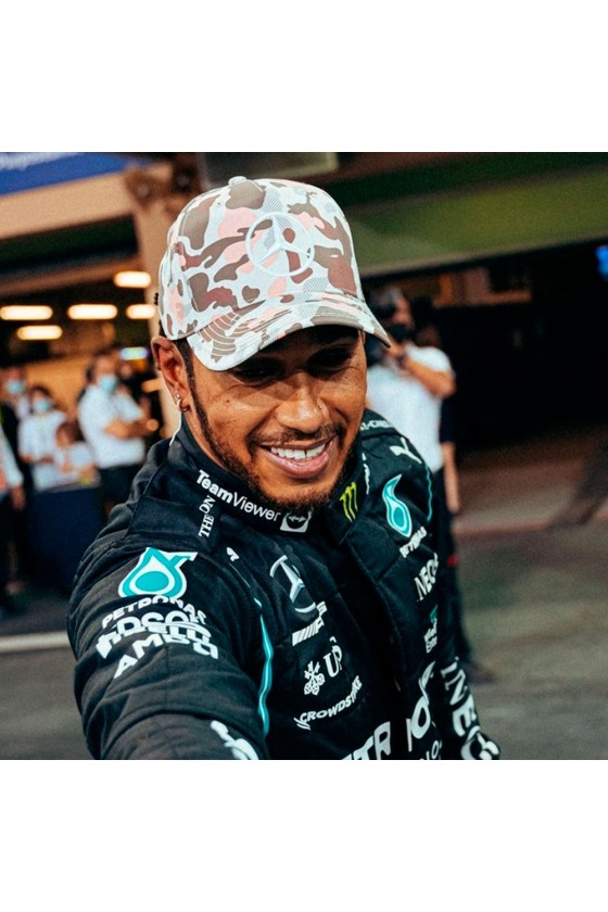 Mercedes AMG F1 Lewis Hamilton 'Abu Dhabi GP 2021' Kappe
