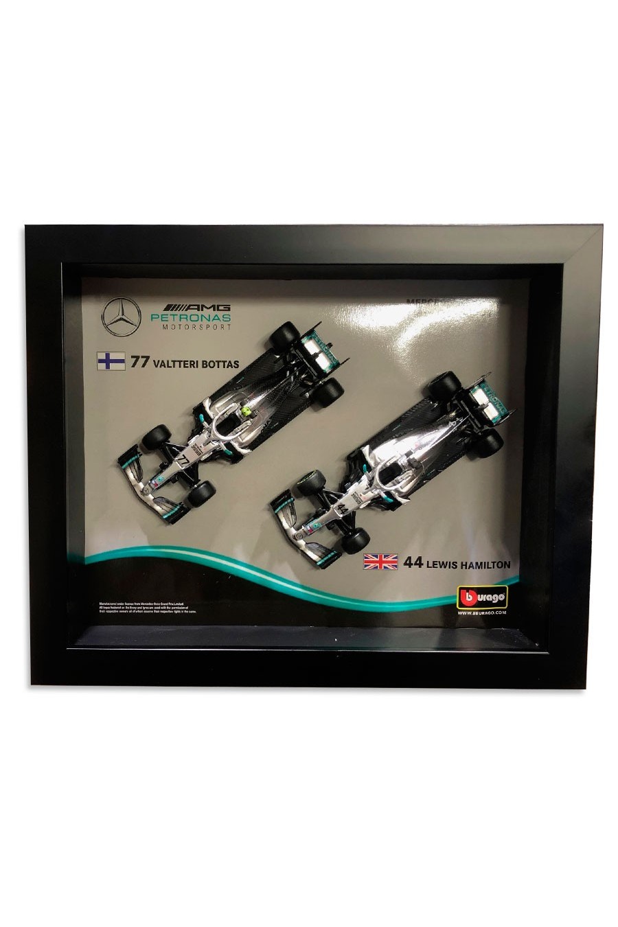 Marco Diecasts 1:43 Bilar Mercedes AMG F1 W10 2019 'Hamilton