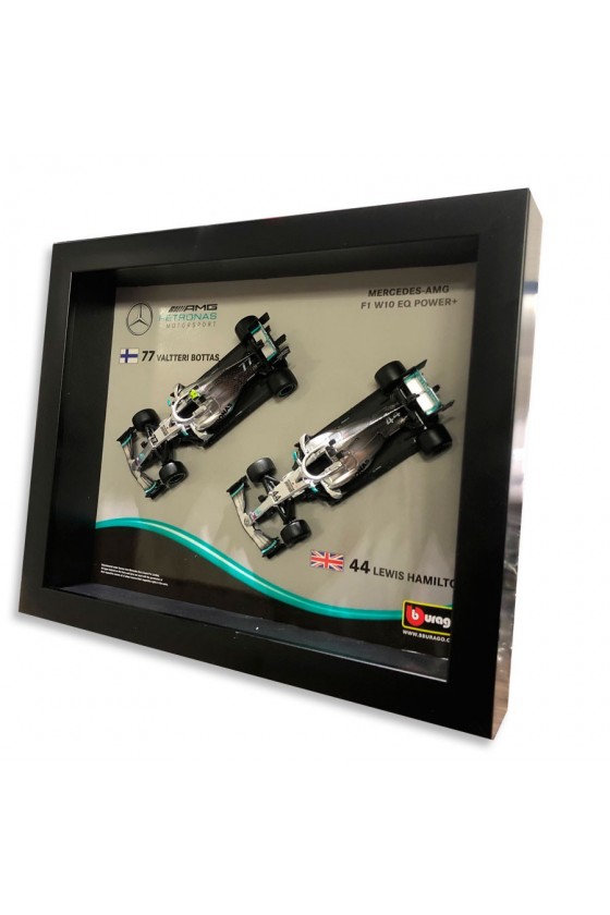 Marco Miniaturas 1:43 Coches Mercedes AMG F1 W10 2019 'Hamilton y Bottas'