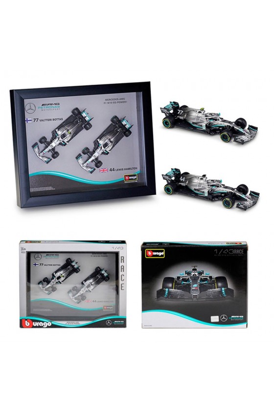 Marco Diecasts 1:43 Cars Mercedes AMG F1 W10 2019 'Hamilton and