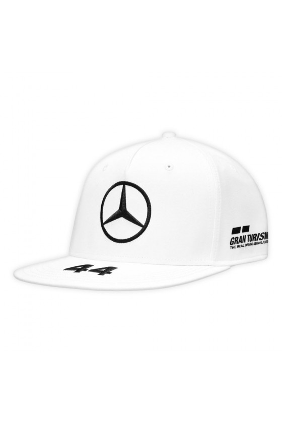 Mercedes AMG F1 Lewis Hamilton Flat White Cap