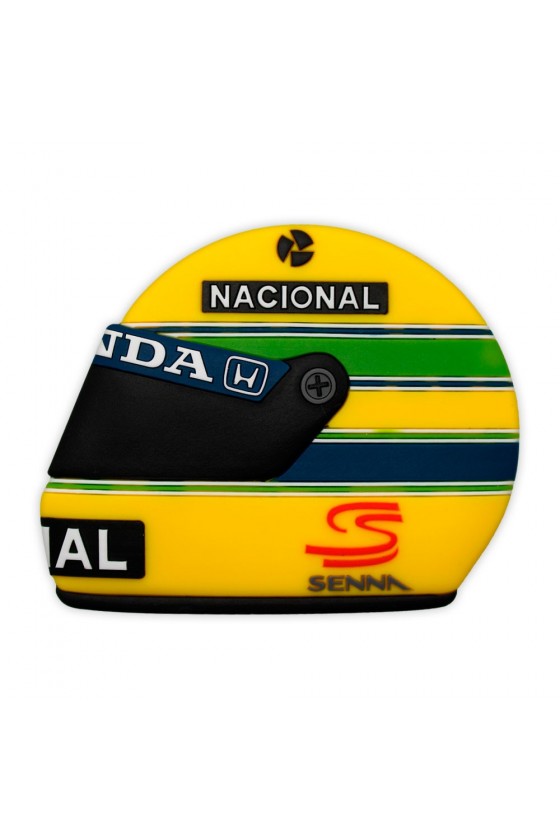 Imán Ayrton Senna Casco