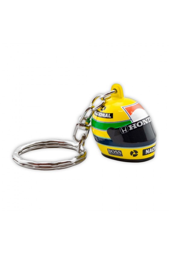 Ayrton Senna Keychain Replica 1:12 Helmet 'McLaren 1988'