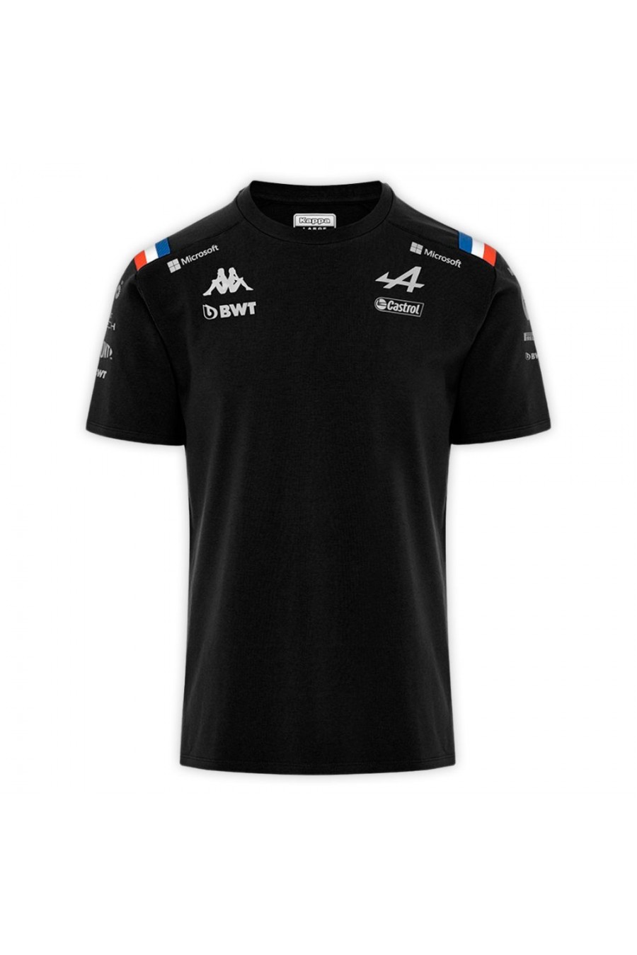 Camiseta Alpine F1 Preta