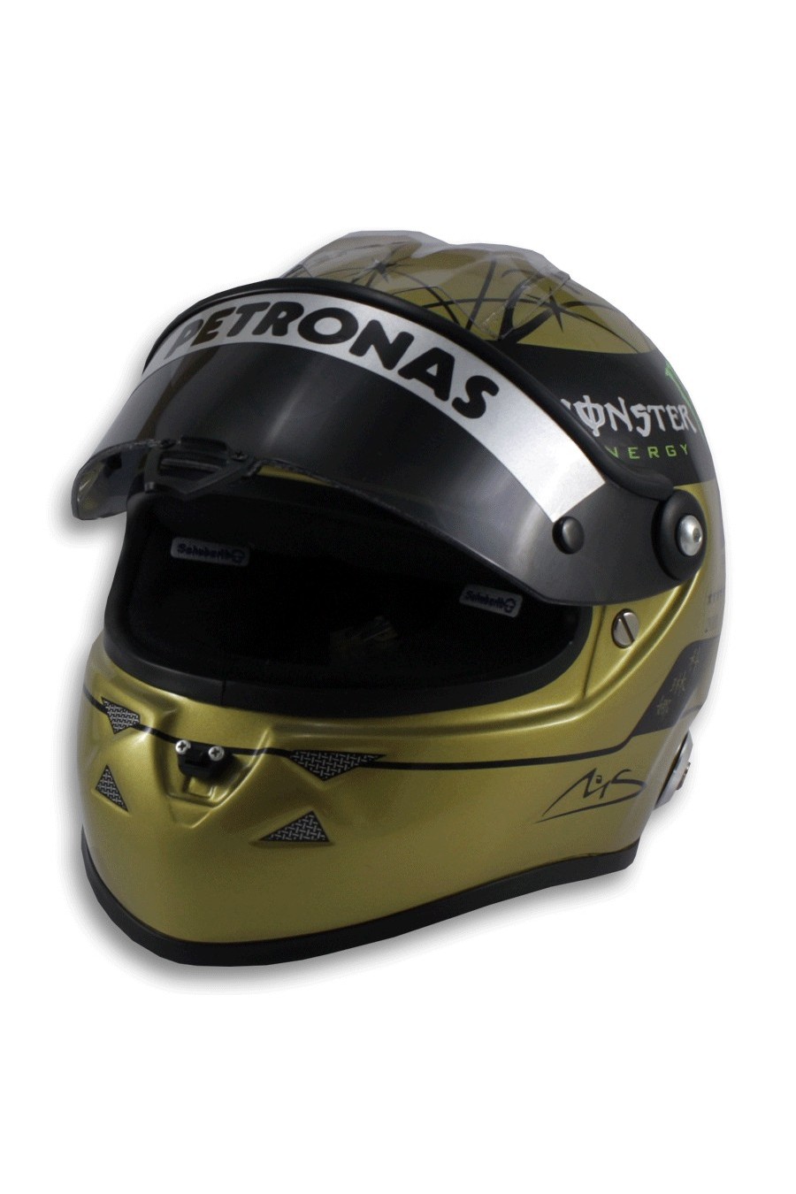 Casco Mini Helmet 1:2 Michael Schumacher 'Mercedes 2011' 20