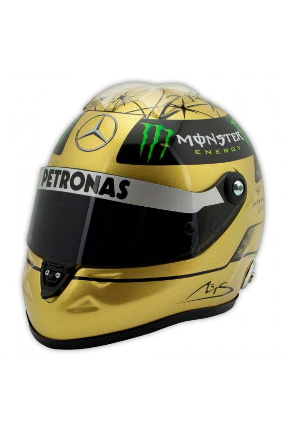 Mini Helm 1:2 Michael Schumacher 'Mercedes 2011' 20 Jahre F1