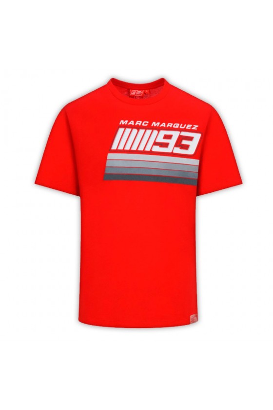 Camiseta Marc Márquez MM93 Vermelha