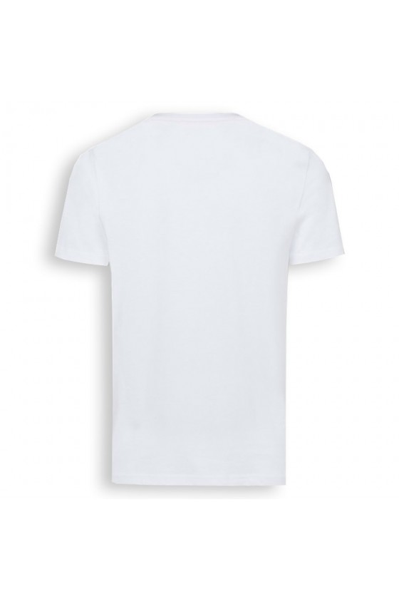 T-shirt bianca con logo Red Bull KTM Racing