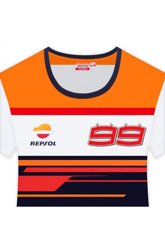 Jorge Lorenzo 99 Repsol T-shirt dam