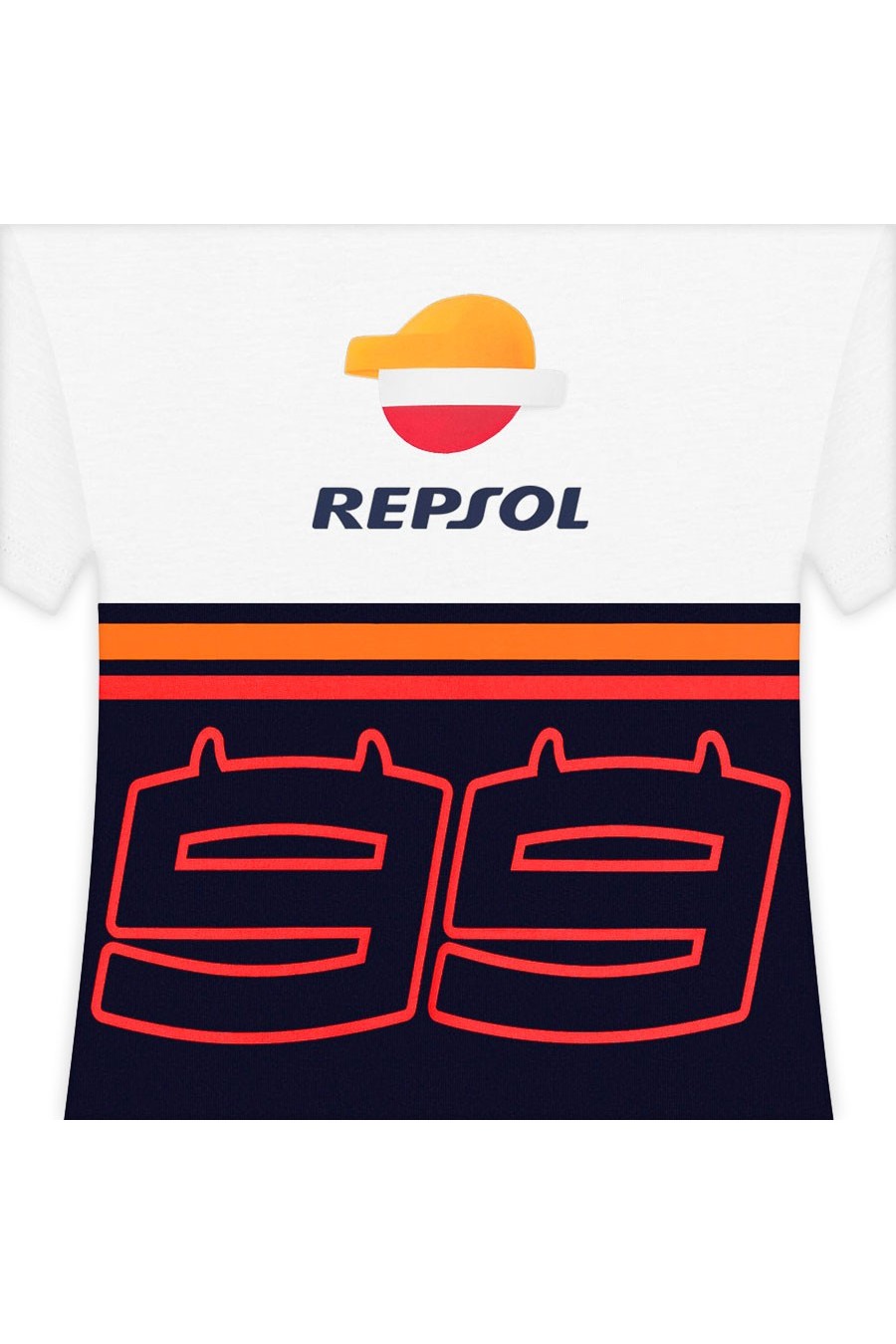 Jorge Lorenzo 99 Repsol T-shirt voor dames