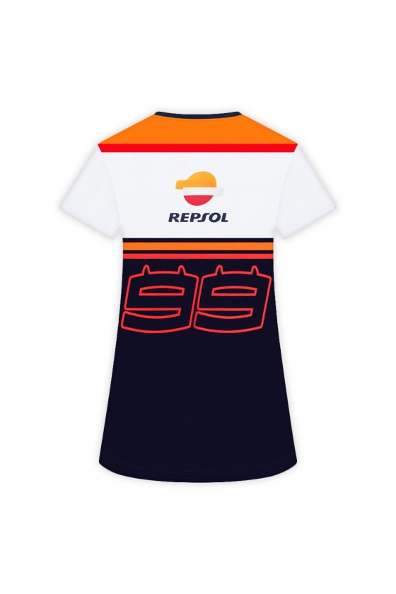 Maglietta da donna Jorge Lorenzo 99 Repsol