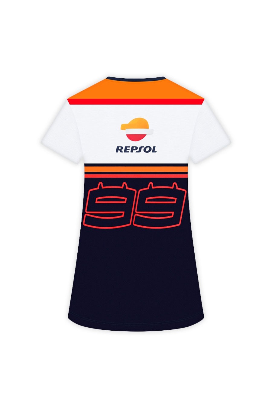 Jorge Lorenzo 99 Repsol T-shirt voor dames