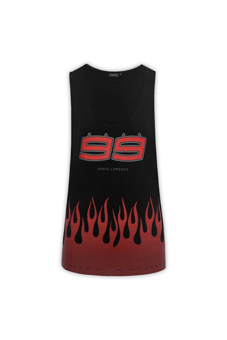 Women's Tank Top Jorge Lorenzo 99 Flames