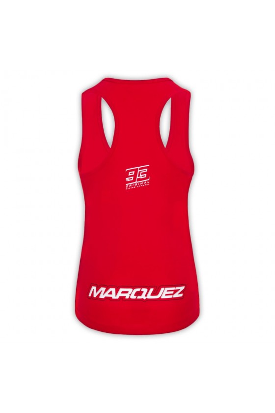 Camiseta Tirantes Mujer Marc Márquez 93 Hormiga