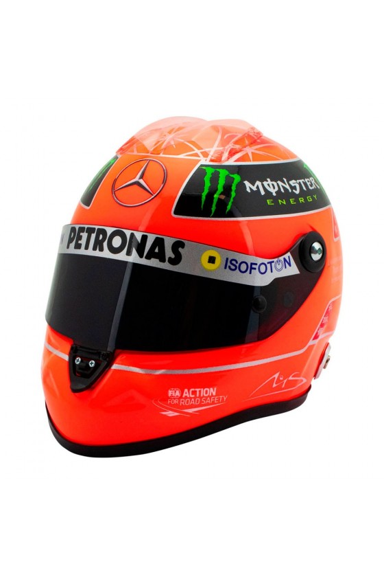 Casco Mini Helmet 1:2 Michael Schumacher 'Mercedes 2012' Última