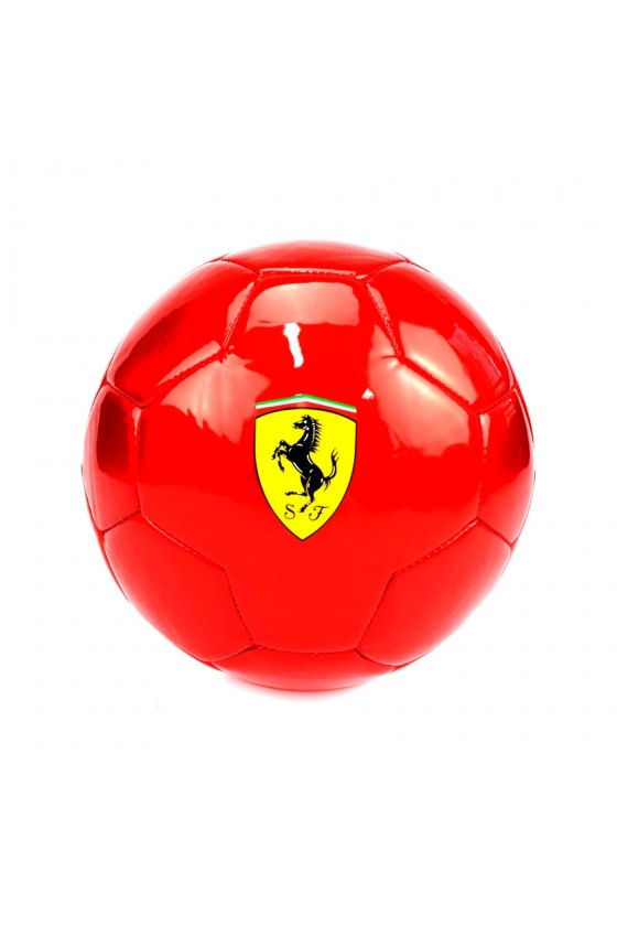 Scuderia Ferrari Soccer Ball Glossy Red 3