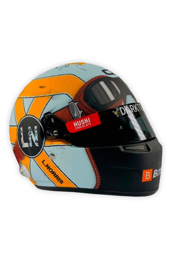 Casco Mini Helmet 1:2 Lando Norris 'McLaren 2021' GP Mónaco