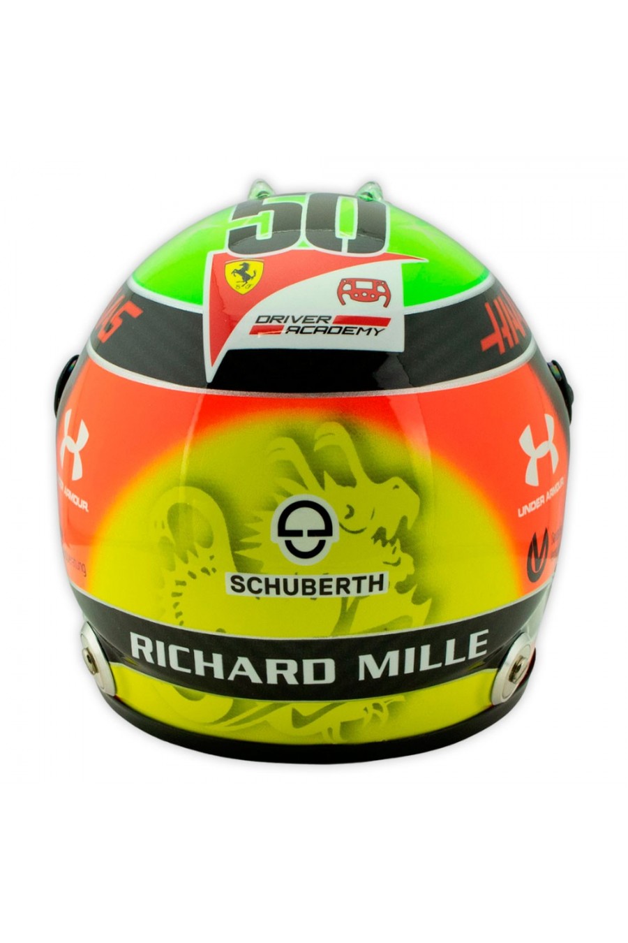 Mini Capacete 1:2 Mick Schumacher 'Haas 2020'