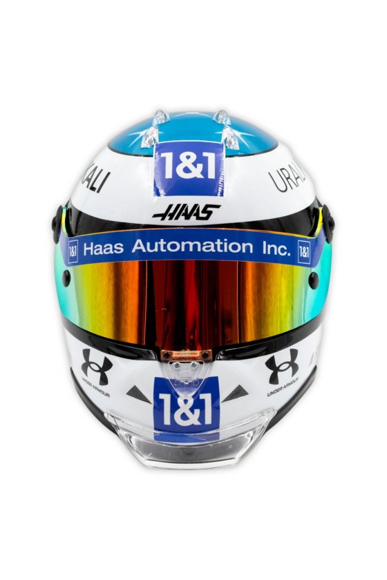 Casco Mini Helmet 1:2 Mick Schumacher 'Haas 2021' GP Spa