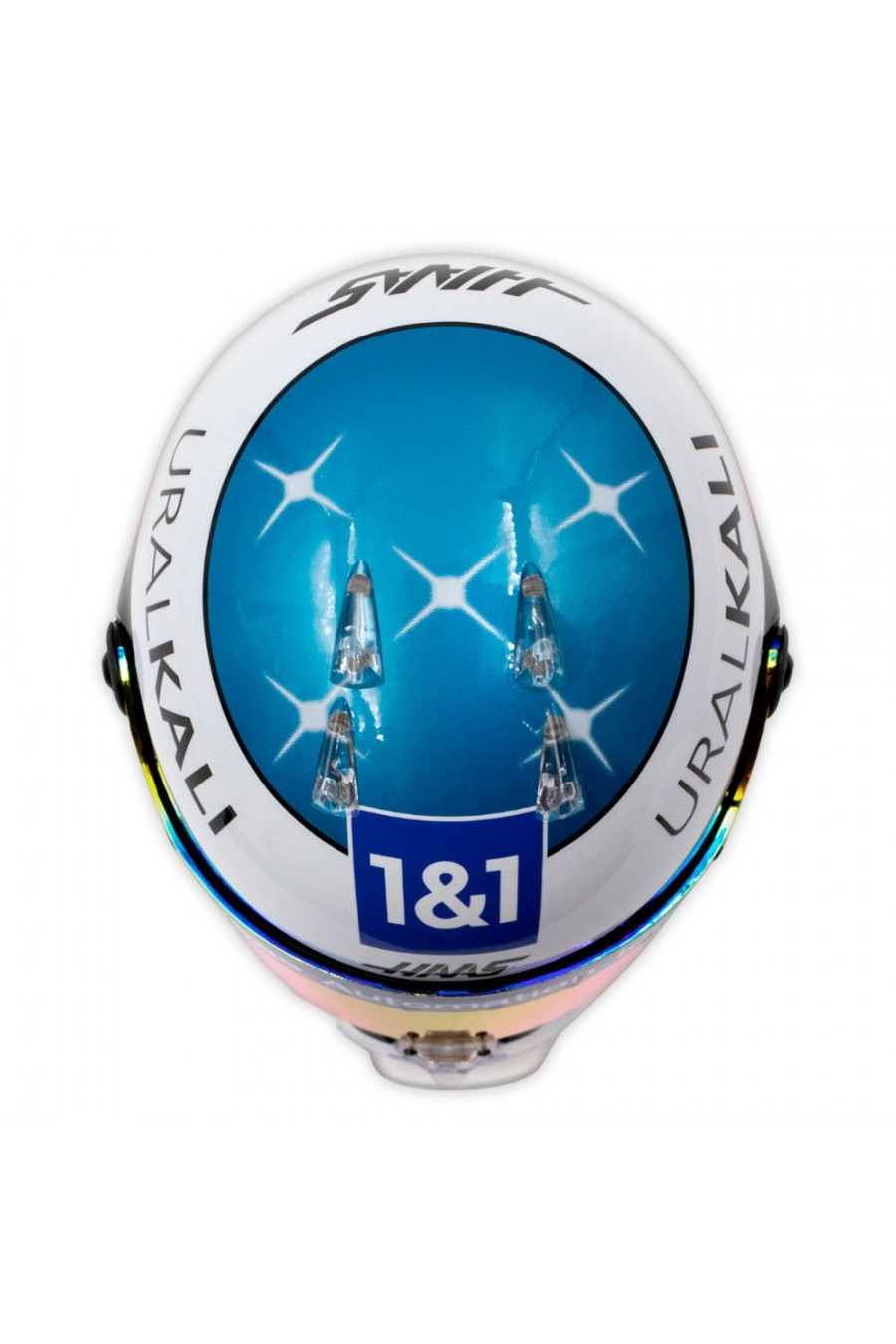 Casco Mini Helmet 1:2 Mick Schumacher 'Haas 2021' GP Spa
