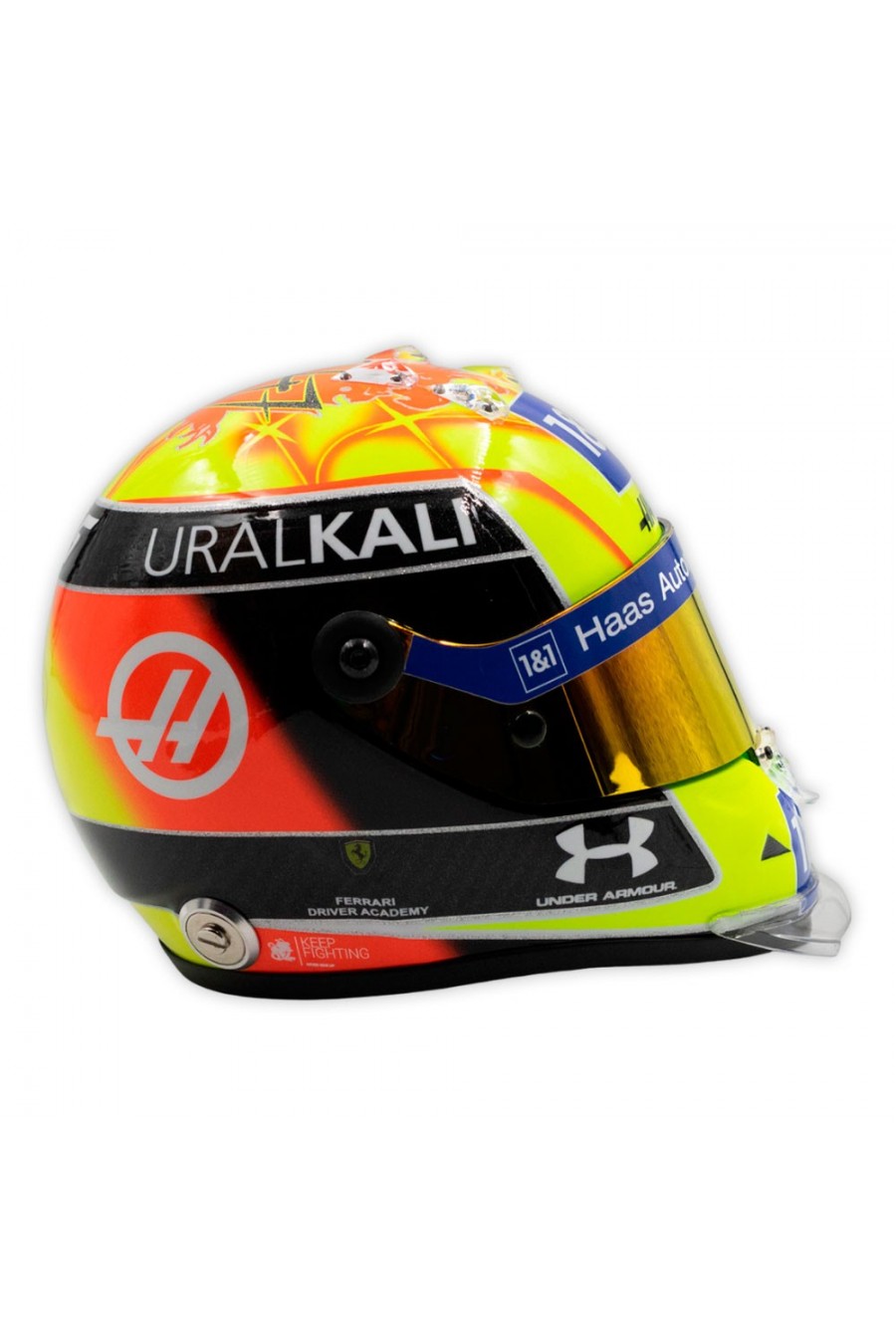 Casco Mini Helmet 1:2 Mick Schumacher 'Haas 2021'