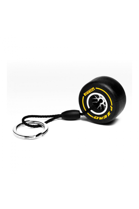 Pirelli Motorsport P Zero Yellow Tire Schlüsselanhänger