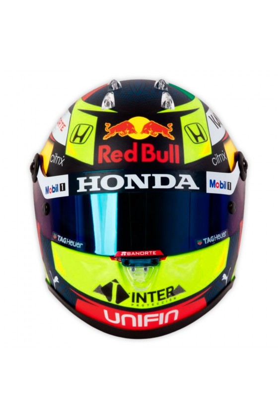 Casco Mini Helmet 1:2 Sergio Pérez 'Red Bull 2021'