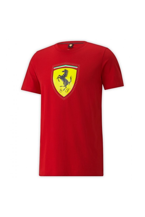 Scuderia Ferrari Race Logo Rotes T-Shirt