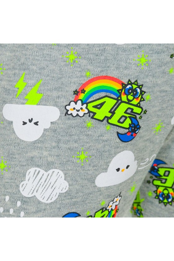 Valentino Rossi Children's Pajamas 46 Sun and Moon