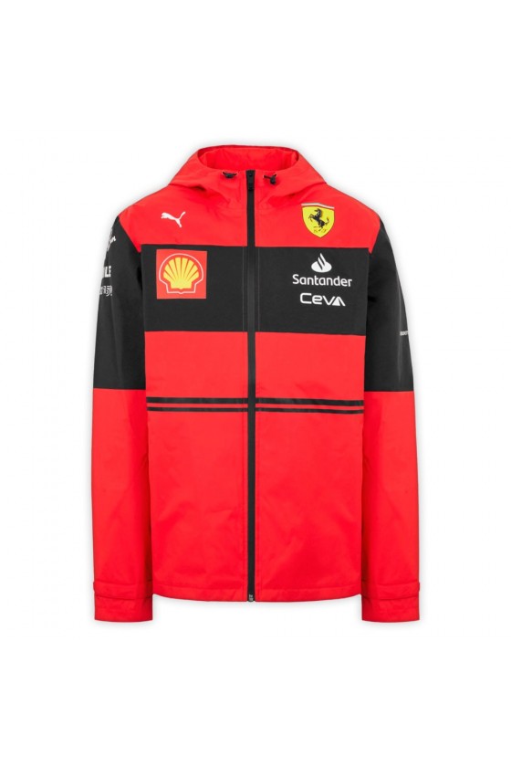 Scuderia Ferrari F1 2022 Waterproof Jacket