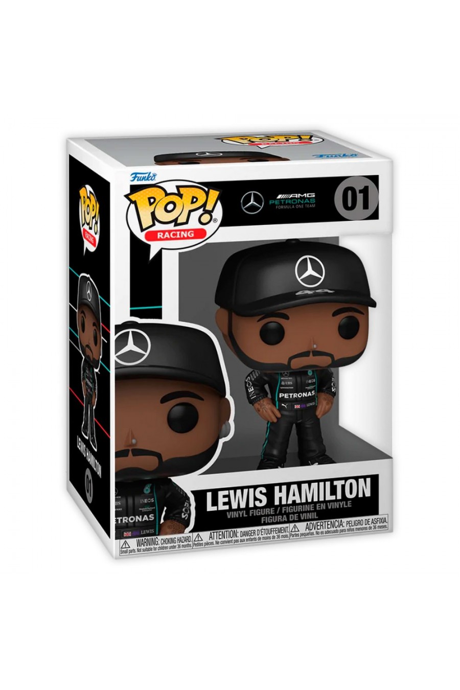 Funko Pop Lewis Hamilton Mercedes F1