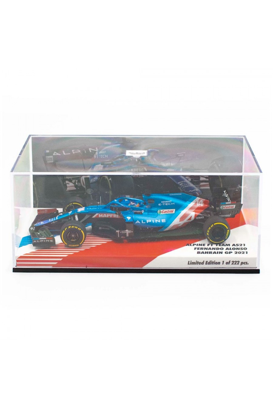 Diecast 1:43 Carro Alpine F1 A521 2021 'Fernando Alonso'