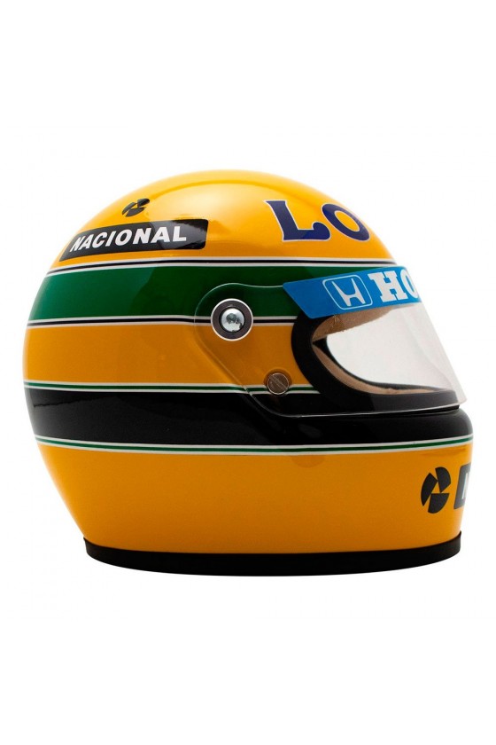 Casco Mini Helmet 1:2 Ayrton Senna 'Lotus 1987'
